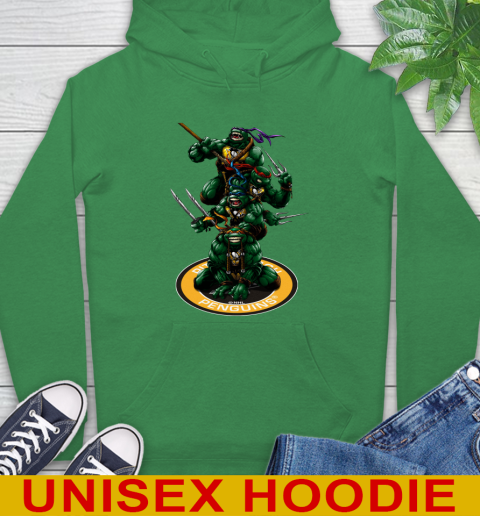 NHL Hockey Pittsburgh Penguins Teenage Mutant Ninja Turtles Shirt Hoodie 8