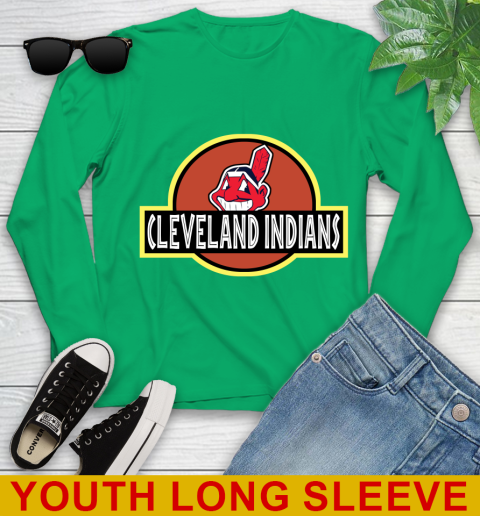 MLB Cleveland Indians Jurassic Park Dinosaur Movie Baseball Sports 128