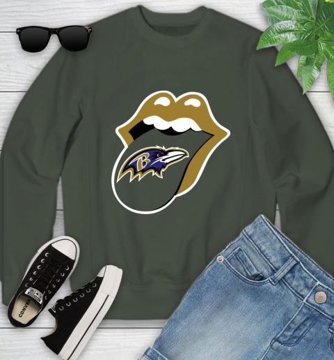 Baltimore Ravens NFL Football Lips I Root For My Team Adoring Fan 124
