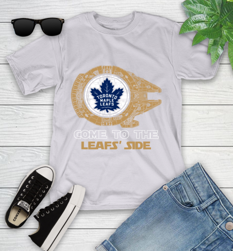NHL Come To The Toronto Maple Leafs Wars Hockey Sports Youth T-Shirt 4