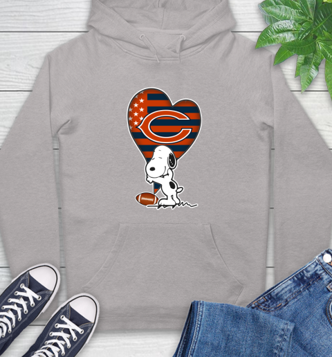 Chicago Bears NFL Football The Peanuts Movie Adorable Snoopy Hoodie 12