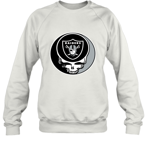NFL Oakland Raiders Grateful Dead Rock Band Football Sports UIAR95P21HY sweatshirt 35 95 151514 front white