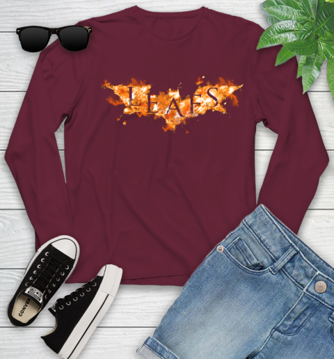 NHL Toronto Maple Leafs Batman Logo DC Hockey Sports Shirts Youth Long Sleeve 6