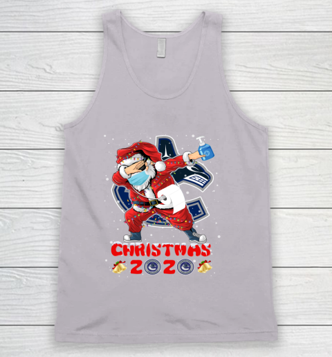 Vancouver Canucks Funny Santa Claus Dabbing Christmas 2020 NHL Tank Top 3