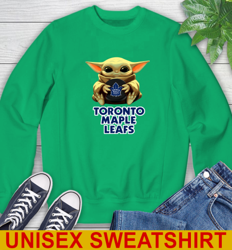 NHL Hockey Toronto Maple Leafs Star Wars Baby Yoda Shirt 30