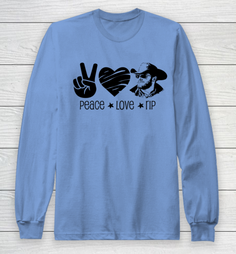 Rip Wheeler Shirt Peace Love Rip Long Sleeve T-Shirt 8