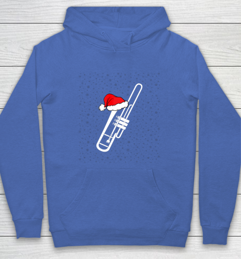 Christmas Gift Trombone Santa Trombone Funny Xmas Pajama Hoodie 6