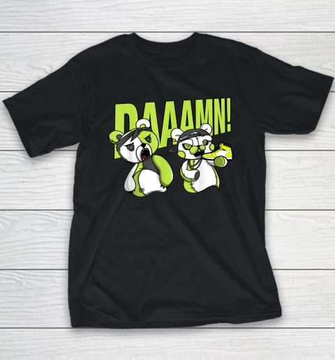 Bear Damm Retro High OG Visionaire Volt 1s Matching Youth T-Shirt