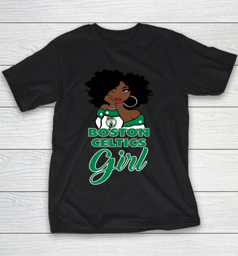 Boston Celtics Girl NBA Youth T Shirt