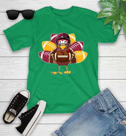 Arizona Cardinals Turkey Thanksgiving Day Youth T-Shirt 6