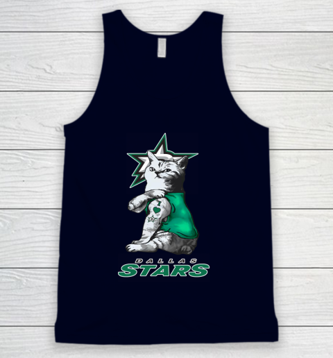 NHL My Cat Loves Dallas Stars Hockey Tank Top 2