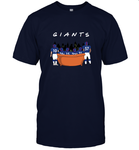 The New York Giants Together F.R.I.E.N.D.S NFL Unisex Jersey Tee