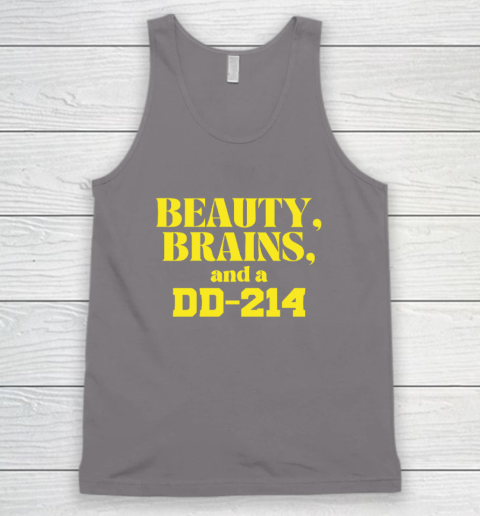 Beauty Brains And A DD-214 Tank Top 5
