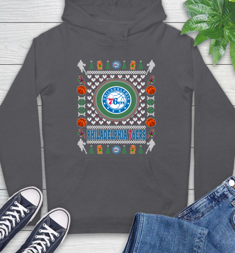 Philadelphia 76ers Merry Christmas NBA Basketball Loyal Fan Ugly Shirt 19