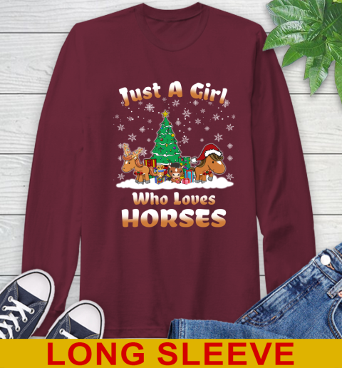 Christmas Just a girl who love horse 61