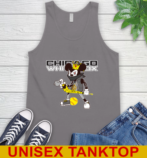 Chicago White Sox MLB Baseball Mickey Peace Sign Sports Tank Top 7