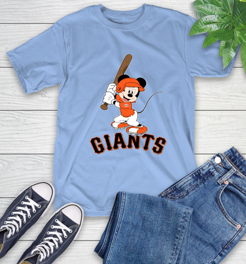 MLB Baseball San Francisco Giants Cheerful Mickey Mouse Shirt T-Shirt 12