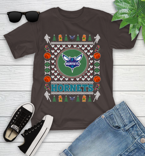 Charlotte Hornets Merry Christmas NBA Basketball Loyal Fan Ugly Shirt 106