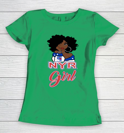 New York Rangers Girl NHL Women's T-Shirt 7