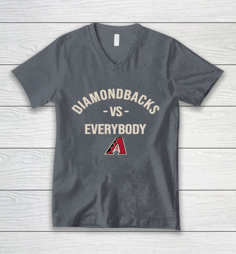 Arizona Diamondbacks Vs Everybody V-Neck T-Shirt 4