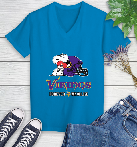 NFL The Peanuts Movie Snoopy Forever Win Or Lose Football Minnesota Vikings 83