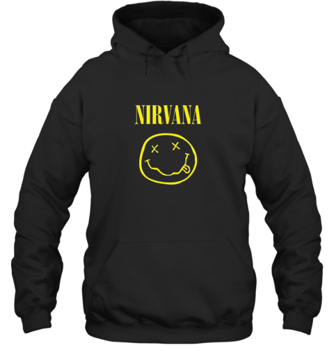 Nirvana Yellow Smiley Face Hoodie
