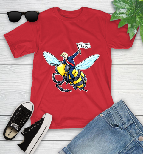 Save The Bees Donald Trump shirt Youth T-Shirt 10