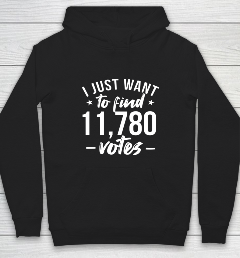 I just want to find 11780 votes US election Hoodie