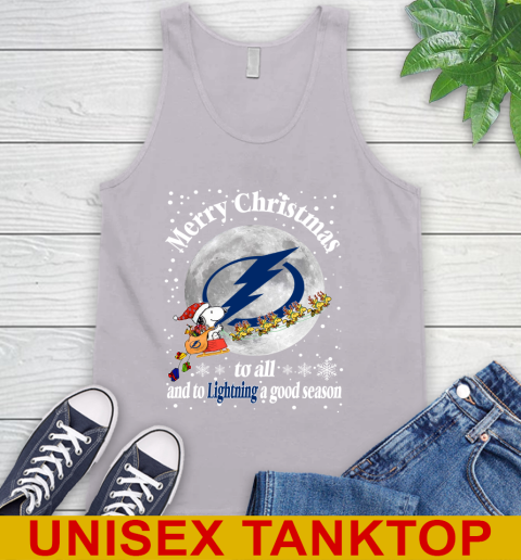 Tampa Bay Lightning Merry Christmas To All And To Lightning A Good Season NHL Hockey Sports Tank Top 3