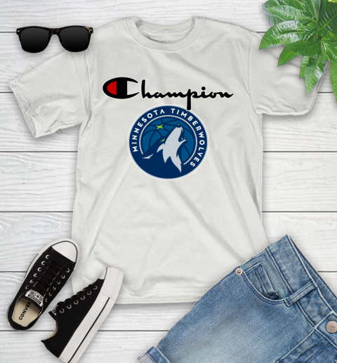 NBA Basketball Minnesota Timberwolves Champion Shirt Youth T-Shirt 11