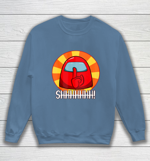 Among Us Game Shirt Cool Among Us shirt Crewmate or Impostor SHHHHHH Sweatshirt 6