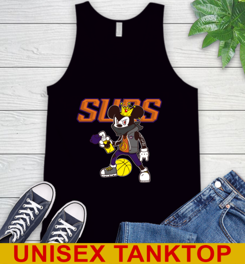 Phoenix Suns NBA Basketball Mickey Peace Sign Sports Tank Top 2