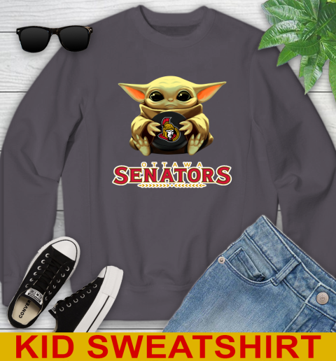 NHL Hockey Ottawa Senators Star Wars Baby Yoda Shirt 118