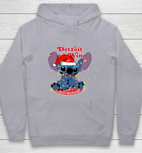 Detroit Red Wings NHL Hockey noel stitch Christmas Youth Hoodie 5 Detroit Red Wings NHL Hockey noel stitch Christmas Youth Hoodie - Image 5