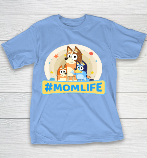 Bluey Mom Family For Life Youth T-Shirt 8