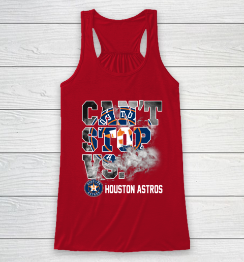 MLB Houston Astros Baseball Can't Stop Vs Houston Astros Racerback Tank 4