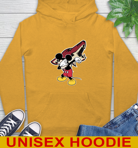 Arizona Coyotes NHL Hockey Dabbing Mickey Disney Sports Hoodie 3
