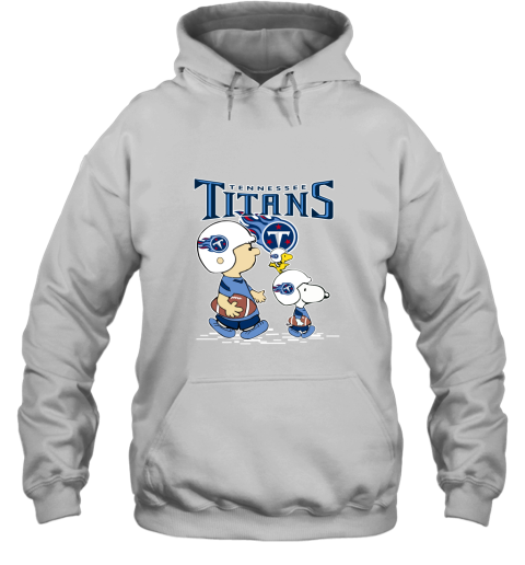 Tennessee Titans Let's Play Football Together Snoopy NFL Hoodie
