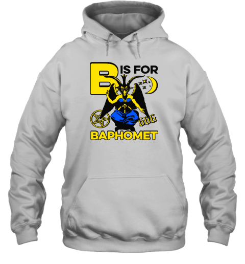 Goodshirts Store B Is For Baphomet Hoodie