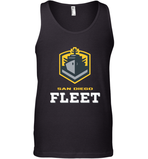 San Diego Fleet logo 13bd san diego fleetlogo unisex tank 17 front black