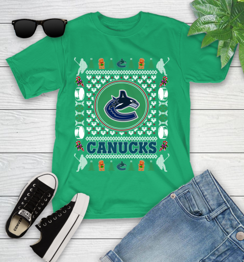 Vancouver Canucks Merry Christmas NHL Hockey Loyal Fan Ugly Shirt 107