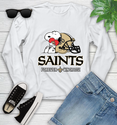 NFL The Peanuts Movie Snoopy Forever Win Or Lose Football New Orleans Saints 125
