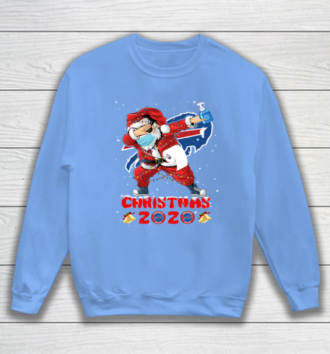 Buffalo Bills Funny Santa Claus Dabbing Christmas 2020 NFL Sweatshirt 8