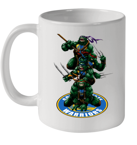NBA Basketball Golden State Warriors Teenage Mutant Ninja Turtles Shirt Ceramic Mug 11oz