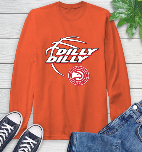 NBA Atlanta Hawks Dilly Dilly Basketball Sports Long Sleeve T-Shirt 5