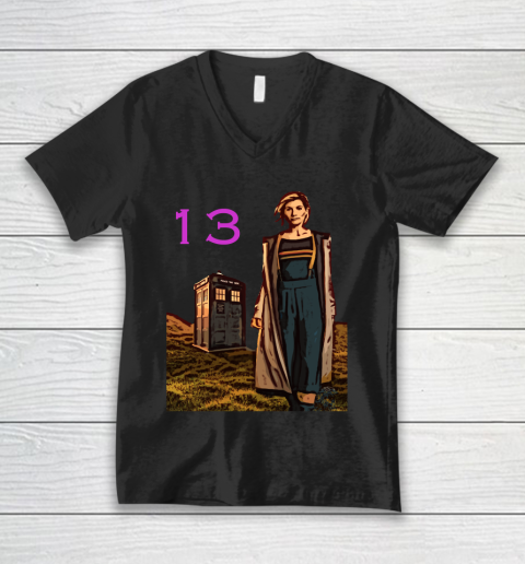 Doctor Who  13th Doctor V-Neck T-Shirt