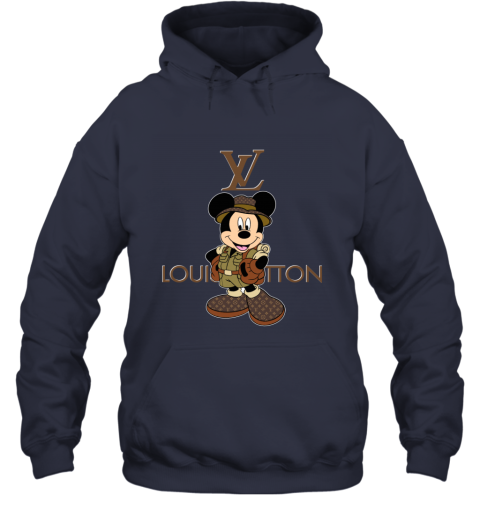 The Louis Vuitton Mickey Mouse Safari Hoodie Father Figure Clothing