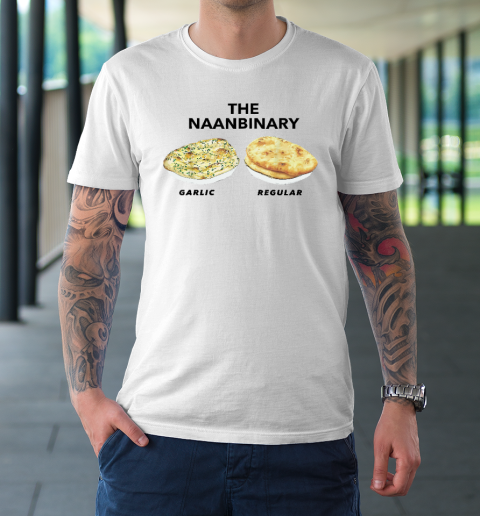 The Naanbinary Garlic Regular T Shirt T-Shirt