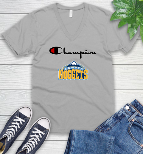 NBA Basketball Denver Nuggets Champion Shirt V-Neck T-Shirt 2