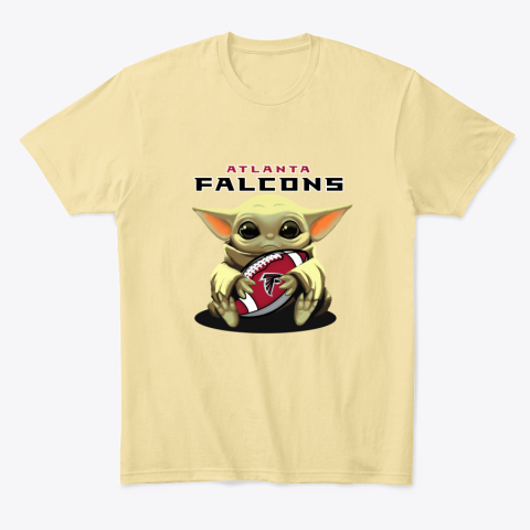 mzl5 baby yoda loves the atlanta falcons classic t shirt 2 front yellow haze
